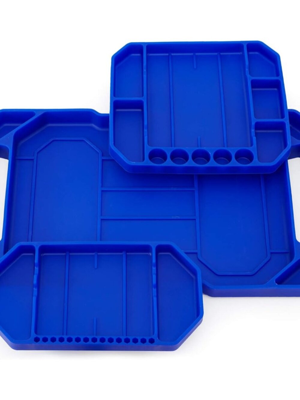 3pcs Large Non-Slip Flexible Silicone Tool Tray, Mechanic Tool Mat, Tool Organiz